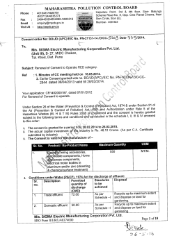 Schedule-Ill - Maharashtra Pollution Control Board