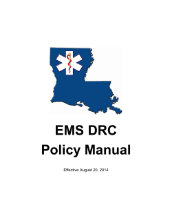 Policy_Manual - Louisiana Assisted Living Association