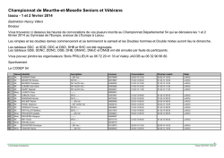 Badnet Division - Badminton Nancy Villers
