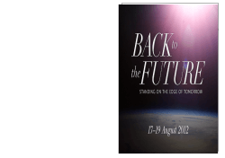 the Future - Auckland Baptist Tabernacle