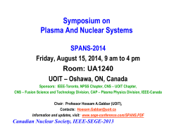 Symposium on Plasma And Nuclear Systems