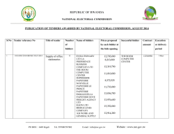 REPUBLIC OF RWANDA