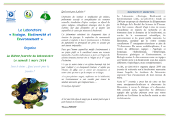 Le Laboratoire - Faculté des Sciences Tétouan