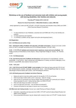 LD workshop agenda