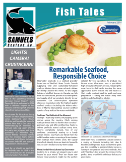 FISH TALES February 2014 - Samuels and Son Seafood