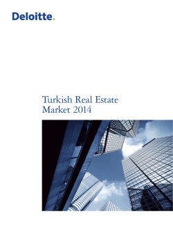 Turkish Real Estate Market 2014