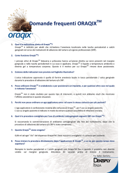Domande frequenti ORAQIX TM