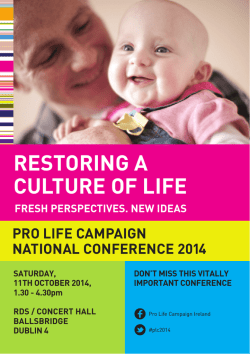 here - Pro Life Campaign