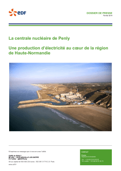 La centrale nucléaire de Penly Une production d