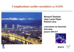 Complications cardio-vasculaires_R Tamisier [Mode de