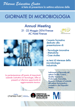 Giornate di Microbiologia - Annual Meeting - 7