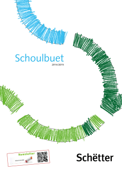 Schoulbuet 2014-2015