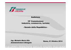 Documento depositato da Ferrovie dello Stato italiane SpA