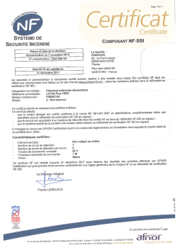 certif composant Lotus-Plus-1W2C