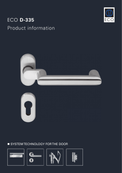 ECO D-335 Product information