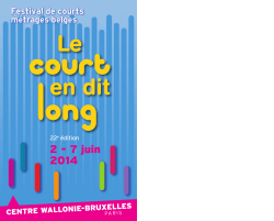 Programme cdl - Centre Wallonie