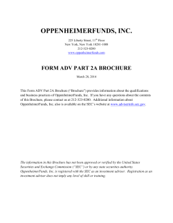 Oppenheimer Funds (2A)