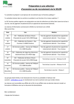 invitation g&eacute;n&eacute;rale 2&eacute;me semestre 2014