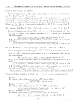 EDL2 - résumé - Lycée Faidherbe