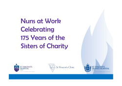 Nuns at Work Celebrating 175 Years of the Sisters of Charity