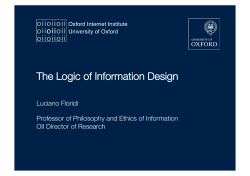 floridi - the logic of information design - vasteras.pptx