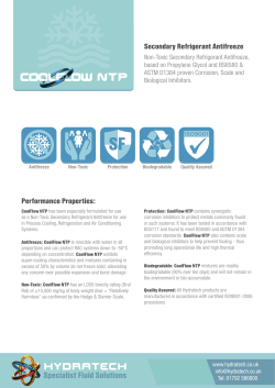 CoolFlow NTP Product Datasheet