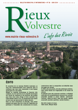 Janvier 2014 - Rieux