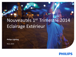 Nouveautés Solutions Extérieures
