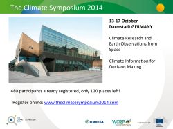 The Climate Symposium 2014