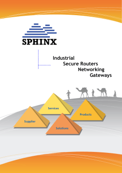 Industrial Secure Routers Networking Gateways