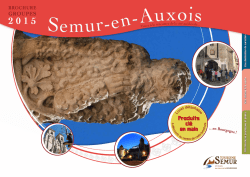 GROUPES Produits cl&eacute; en main - Office de tourisme de Semur en