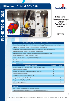 Effecteur Orbital OCV 140 (fiche technique) (Pdf, 1 646 ko)