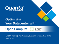 Download Presentation - Cloud Advisory Council