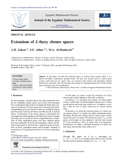 Extensions of L-fuzzy closure spaces