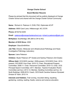 Dr. Richard Peterson - Orange Charter School