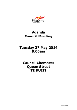Council Agenda 27 May 2014 - Part 1