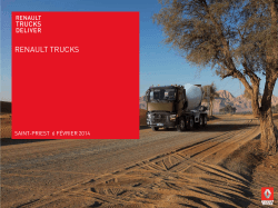 Présentation de Renault Trucks (link is external)