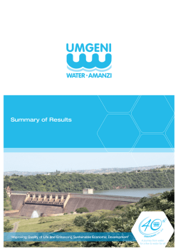 Read more... - Umgeni Water