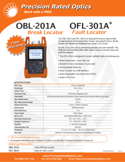 OBL-201A OFL-301A - Precision Rated Optics