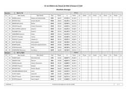CE Les Métiers du Cheval de Ghlin (Champ et Crité