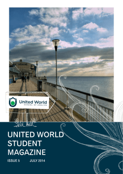 July 2014 - United World | School of English