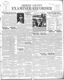 Catskill NY Examiner-Recorder 1945-1946 Grayscale