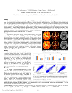 Proc. Intl. Soc. Mag. Reson. Med. 22 (2014)