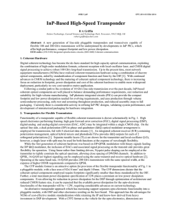 InP-based high-speed transponder