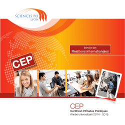 Relations Internationales