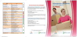 H&eacute;bergement des jeunes apprentis au Mans
