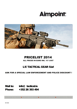 Aimpoint - L/E Tactical Gear