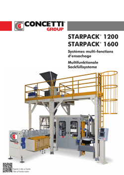 STARPACK 1200 STARPACK 1600