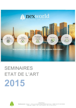 Formations nexworld