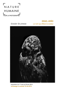 Israel Ari&ntilde;o - Nature Humaine